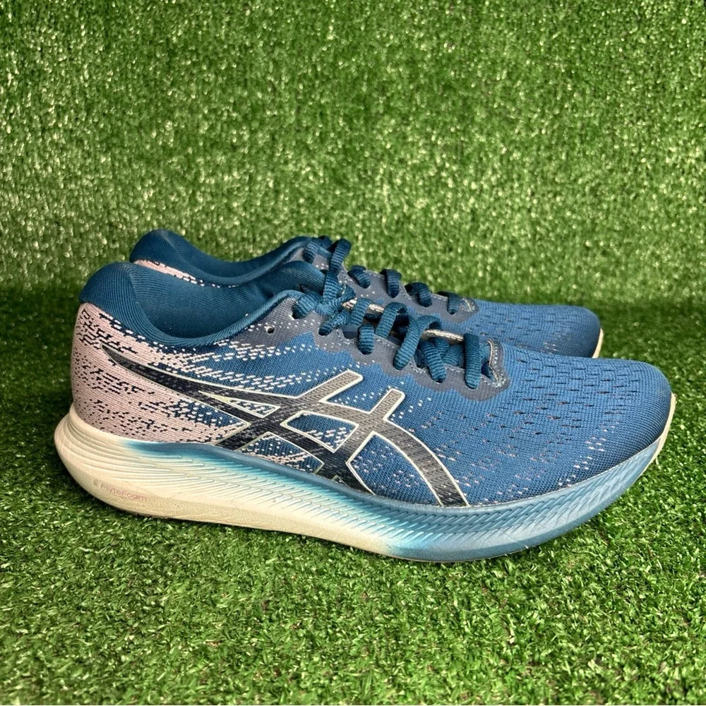 Asics EvoRide 3‎ Women's Size 9 Running Shoes Blue Pink